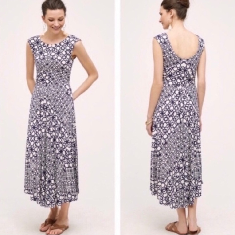 Maeve Mallorca Midi Dress